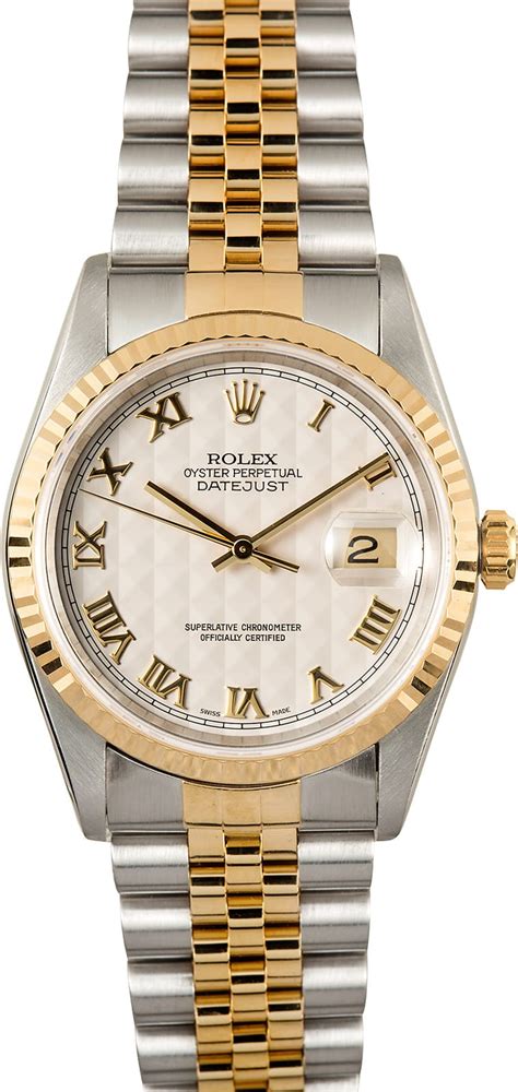 rolex datejust pyramid dial